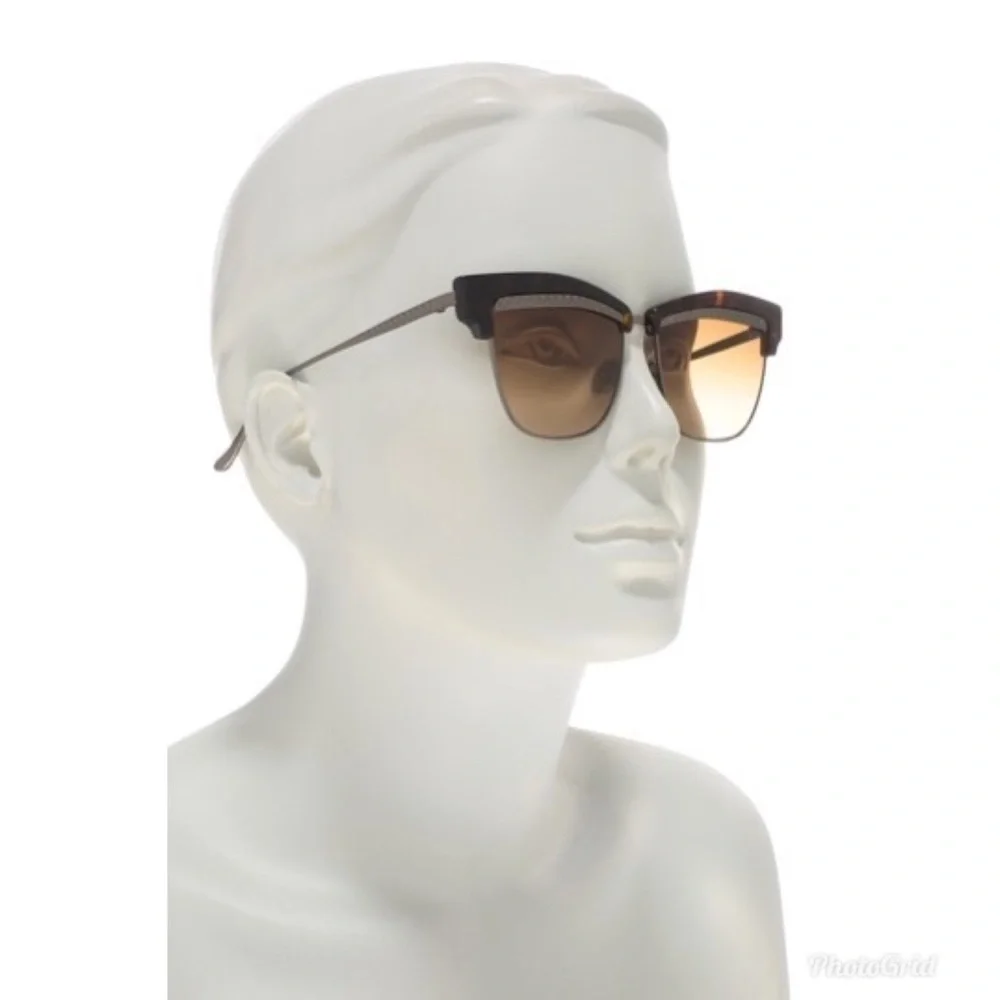 Bottega Veneta 54mm Modified Cat Eye Sunglasses